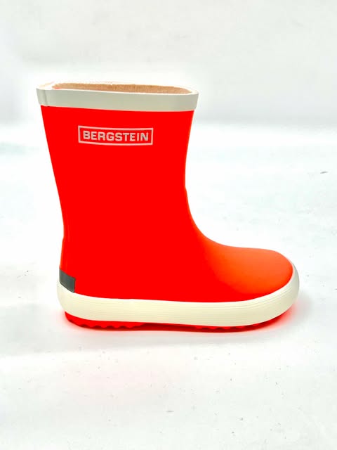 BERGSTEIN  botte caoutchouc orange